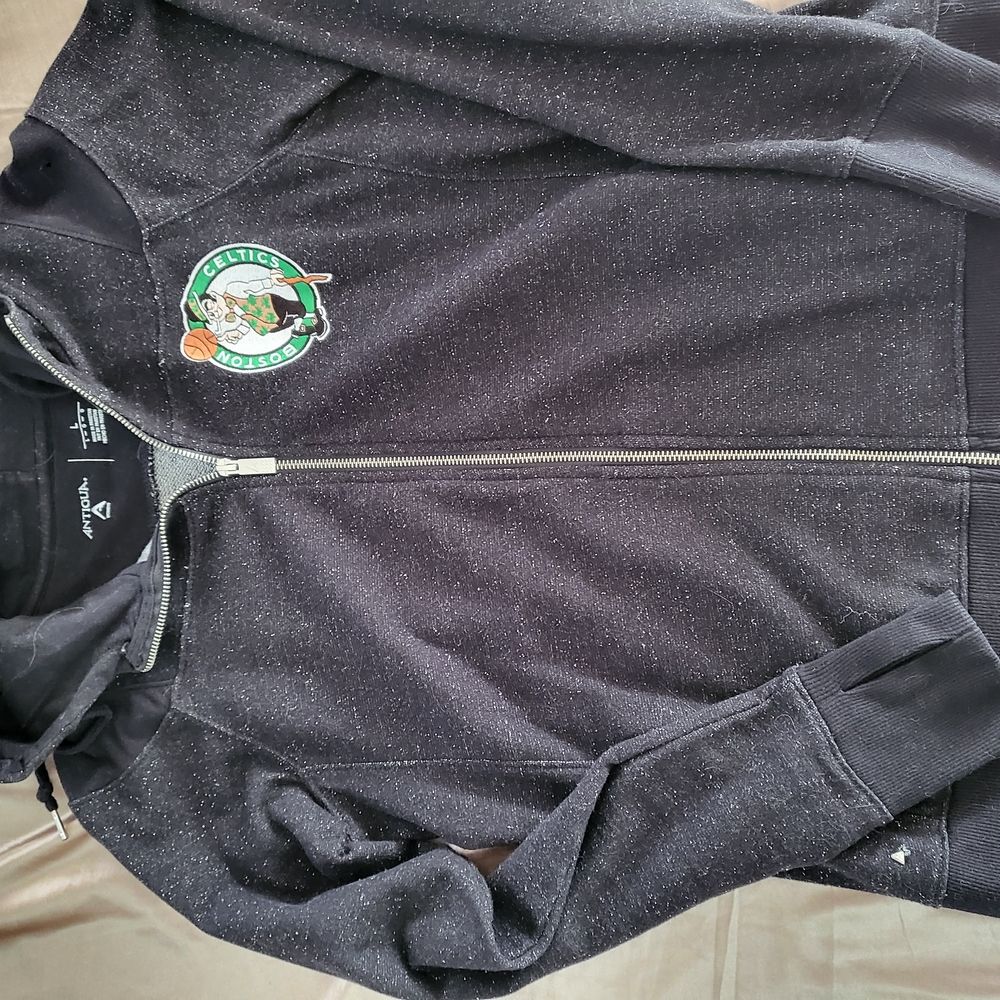 Boston Celtics Black Hoodie Sweatshirt